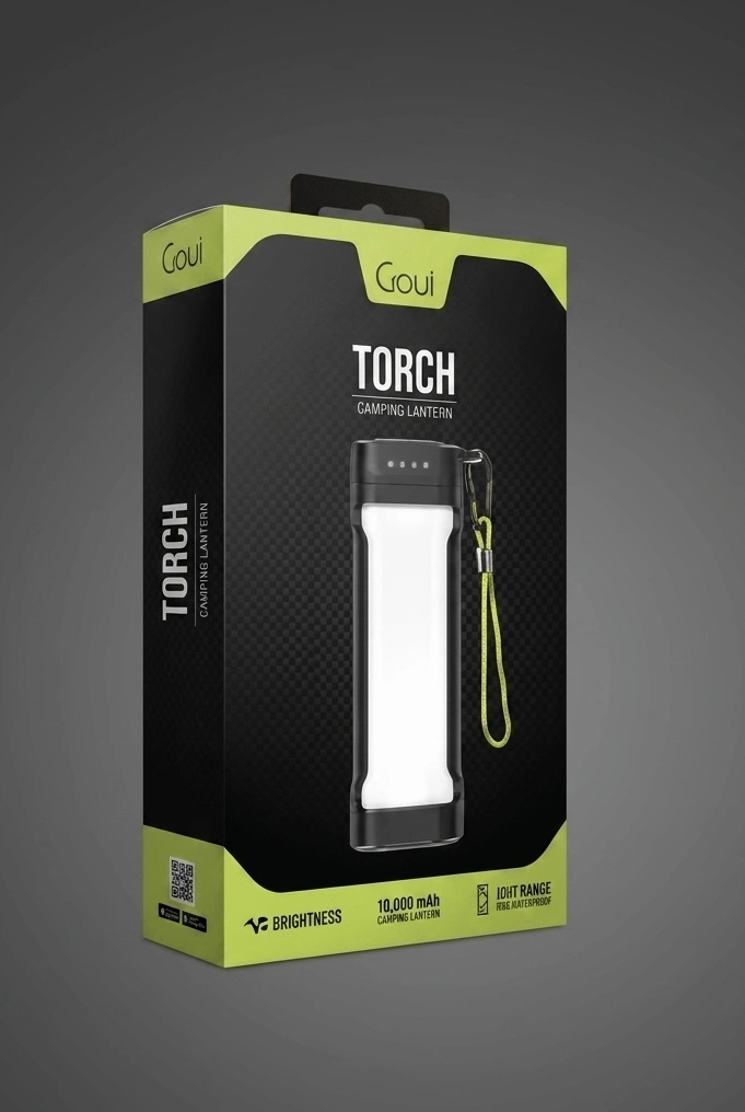 Power Bank & LED Light